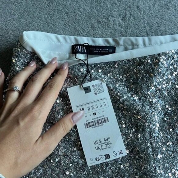 Sequin Blazer and Short Set - Picture 8 of 8